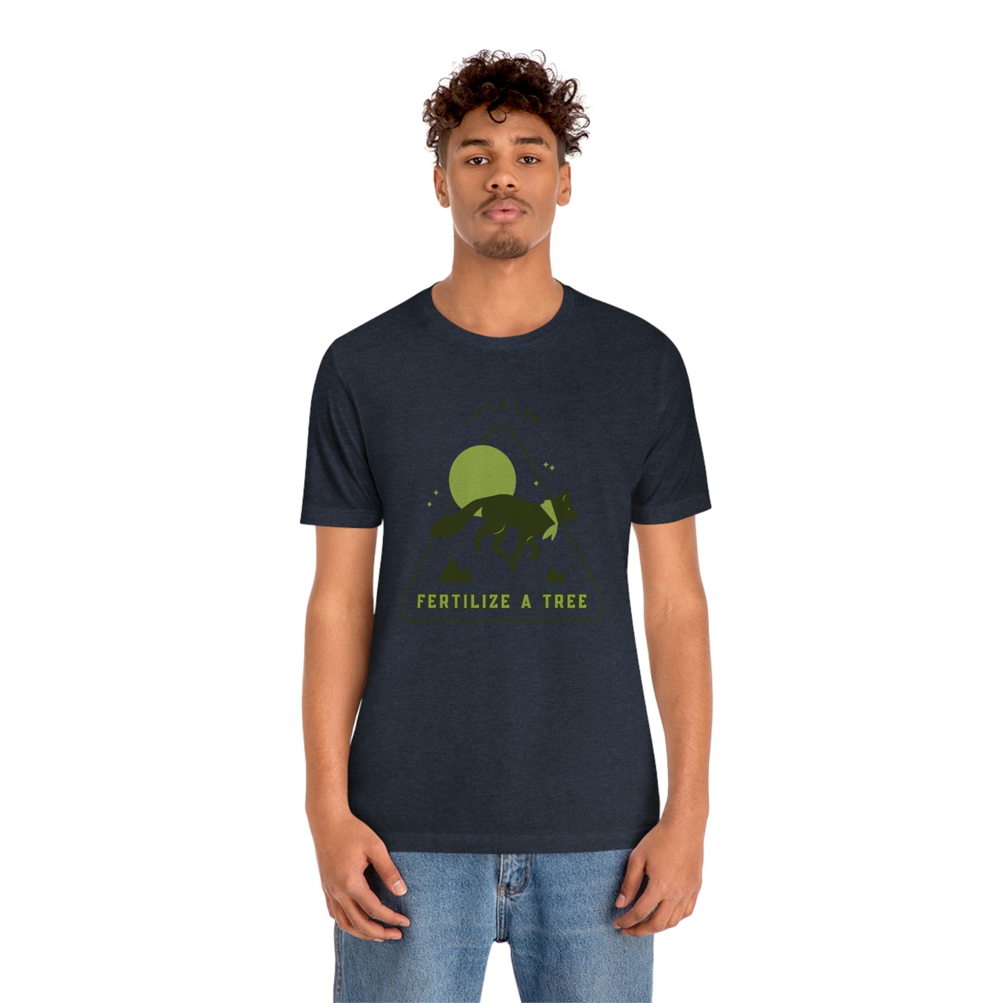 "Lift A Leg Fertilize A Tree" Unisex Jersey Short Sleeve Tee