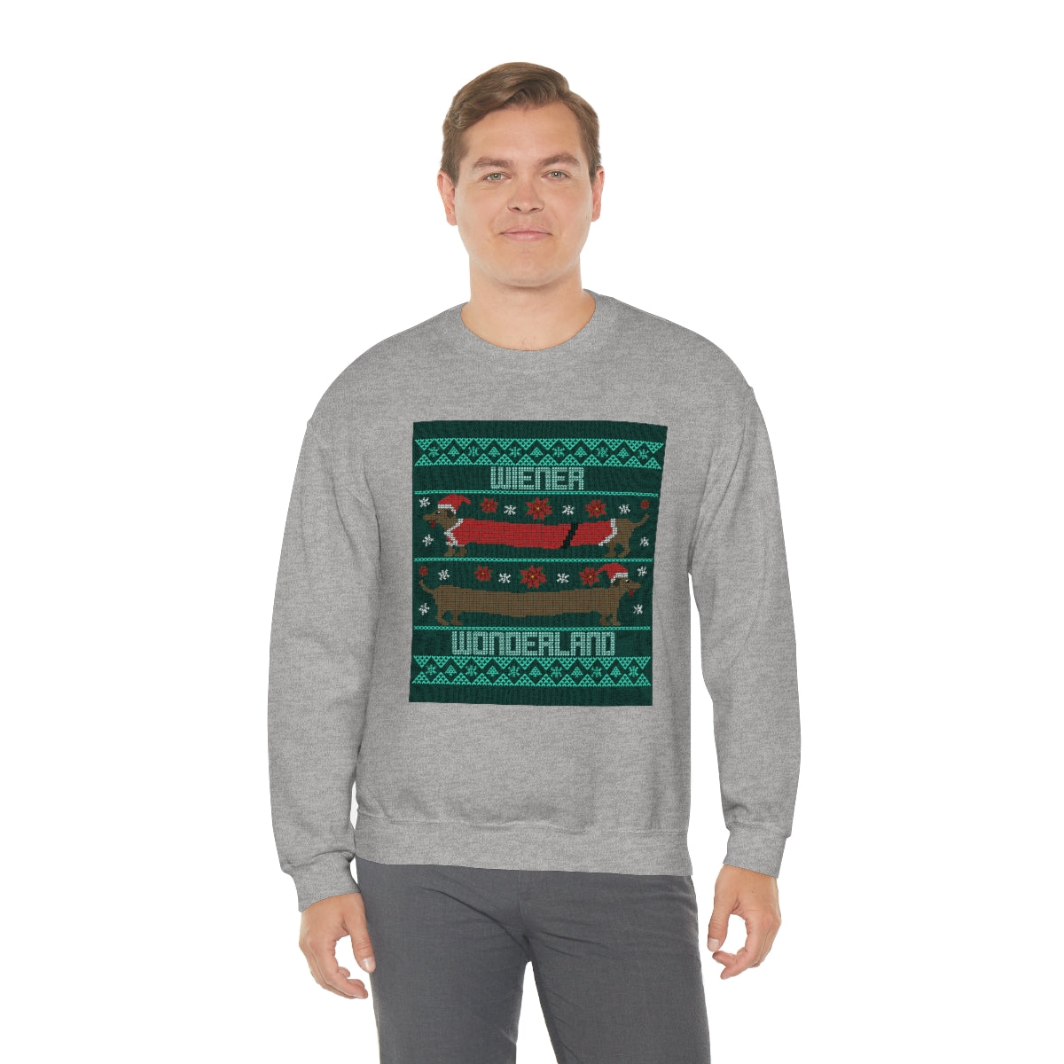 "Wiener Wonderland" Unisex Heavy Blend Crewneck Sweatshirt