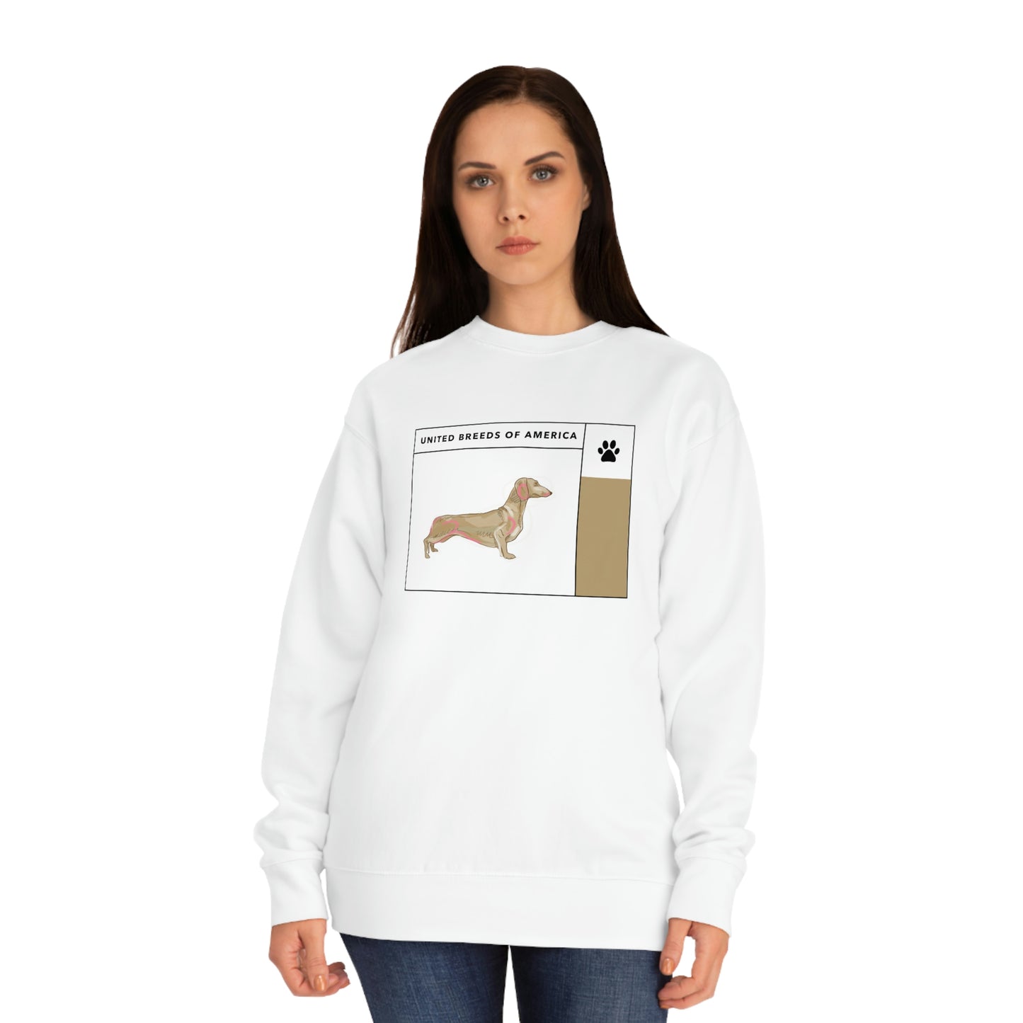 United Breeds Dachshund Unisex Crew Sweatshirt