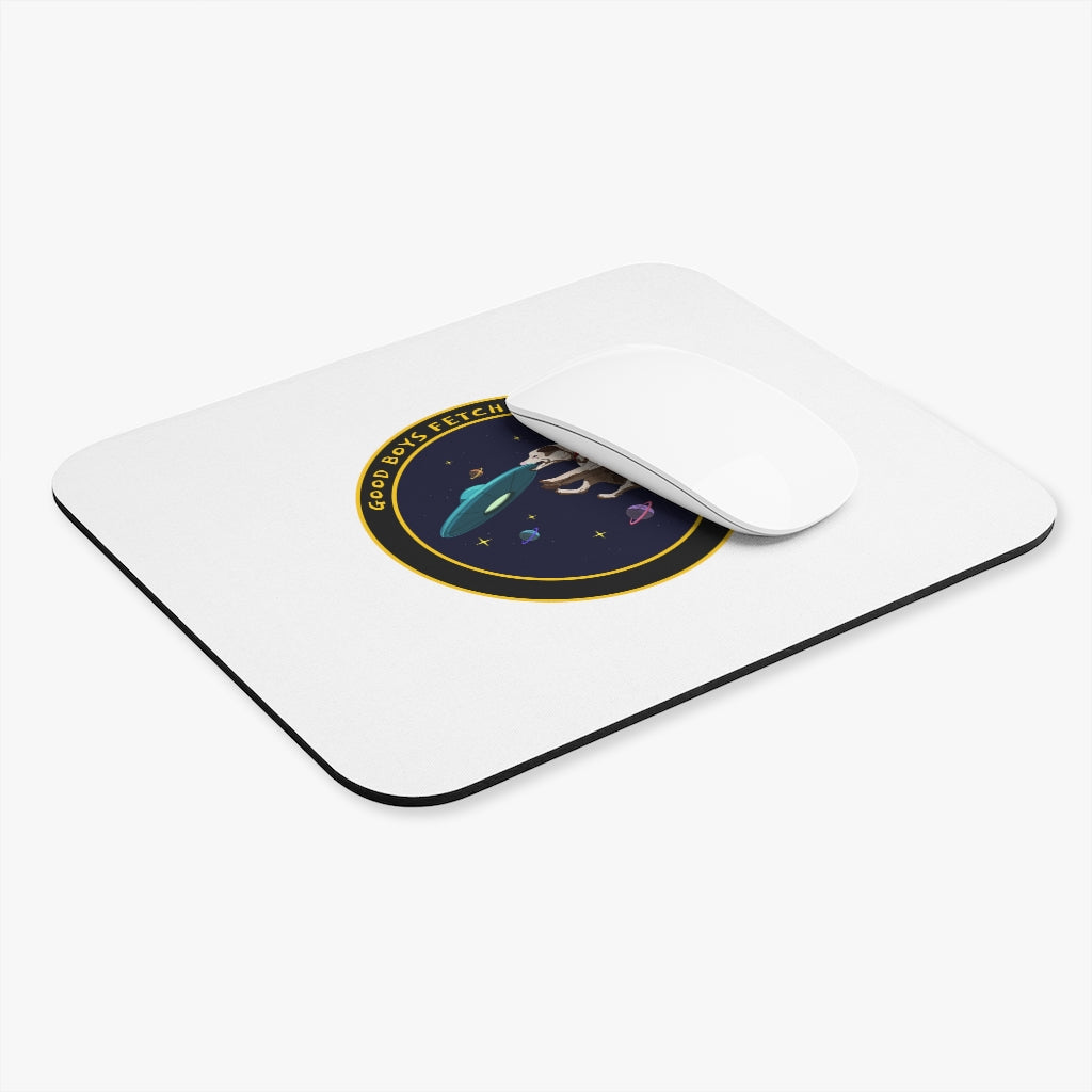 Good Boys Fetch In Space Mouse Pad (Rectangle)