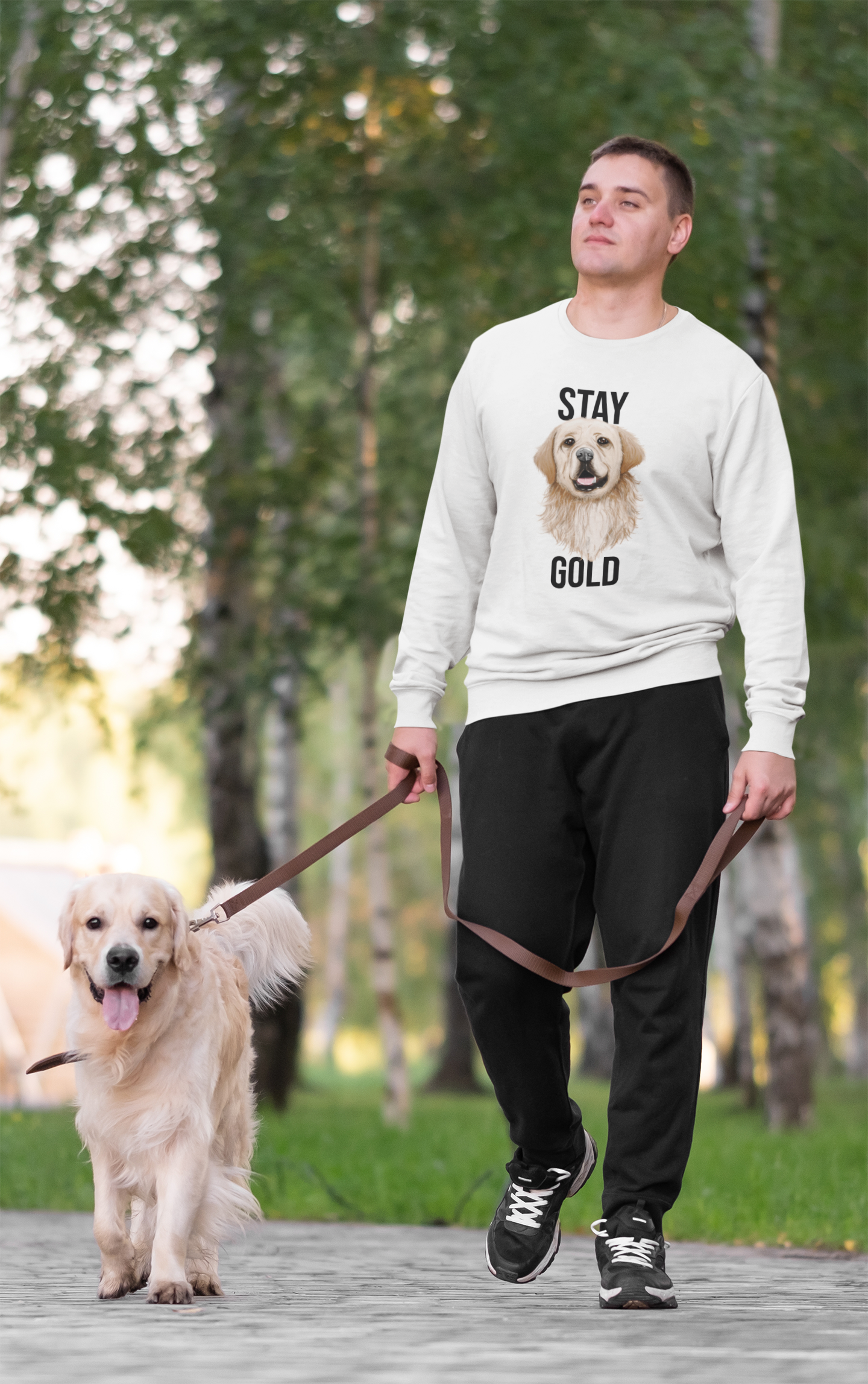 "Stay Gold" Unisex Heavy Blend Crewneck Sweatshirt